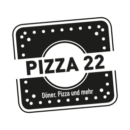 Pizza 22 logo.